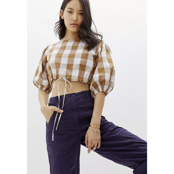 NEW ANTHROPOLOGIE MAEVE TAPERED WOMEN'S UTILITY PANTS - SIZE 6 - Picture 3 of 12